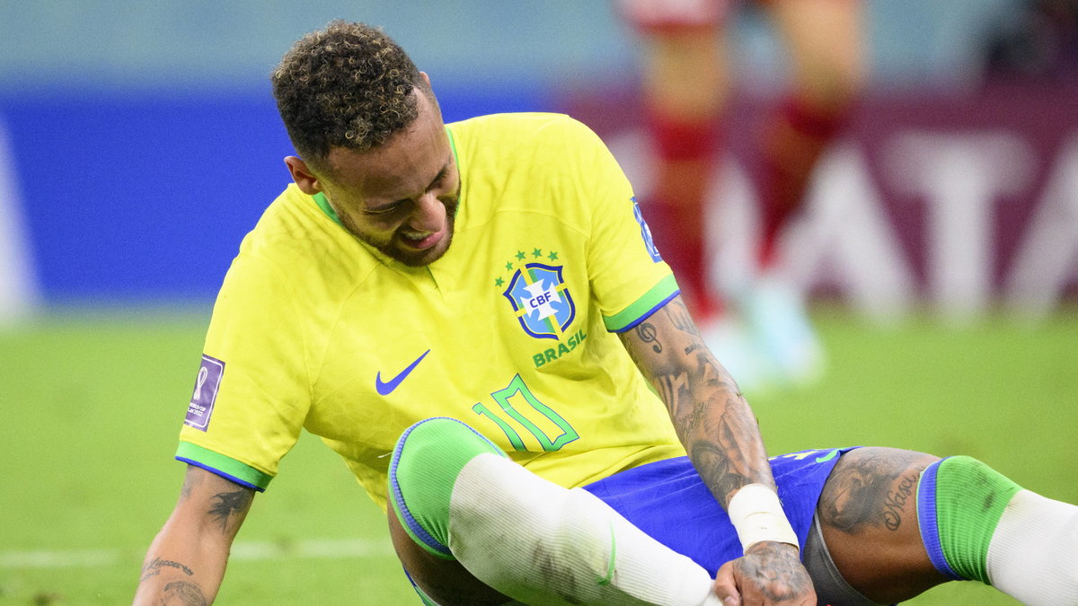 Neymar doznał kontuzji w pierwszym meczu z Serbią