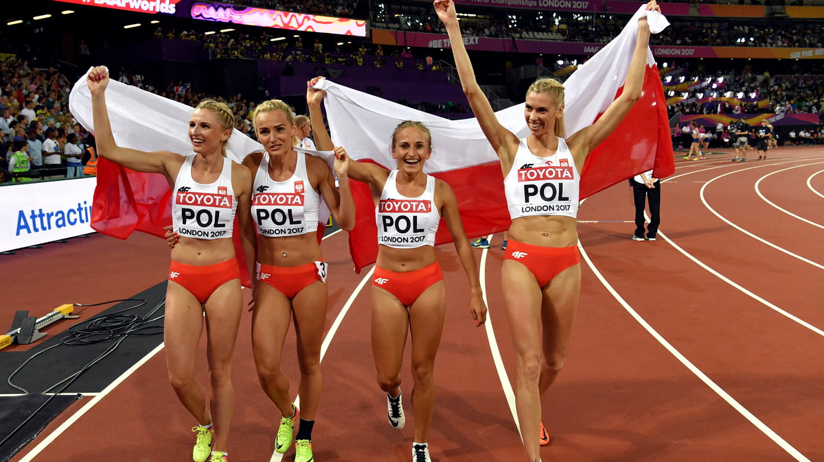 Polska sztafeta 4x400 metrów pań