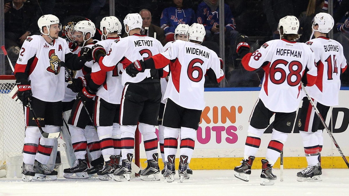 NHL: Stanley Cup Playoffs-Ottawa Senators at New York Rangers