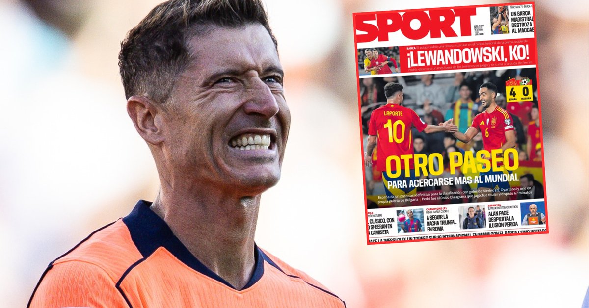 Alarm w Barcelonie. Także przez Roberta Lewandowskiego