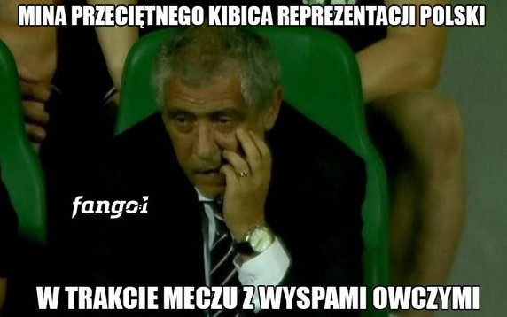 Memy po meczu Polska — Wyspy Owcze