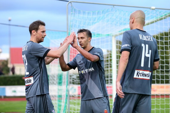 Pilka nozna. Liga Mistrzow. IFK Mariehamn - Legia Warszawa. 12.07.2017