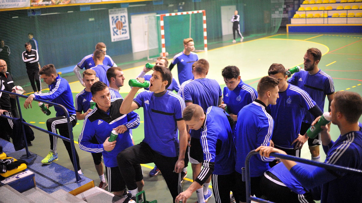 RUCH CHORZOW - TRENING I KONFERENCJA