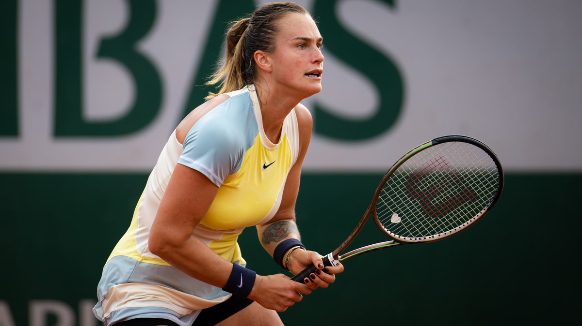 Roland Garros: Ale gest Białorusinki! Sabalenka spełniła obietnicę co do  Ukrainy - Przegląd Sportowy