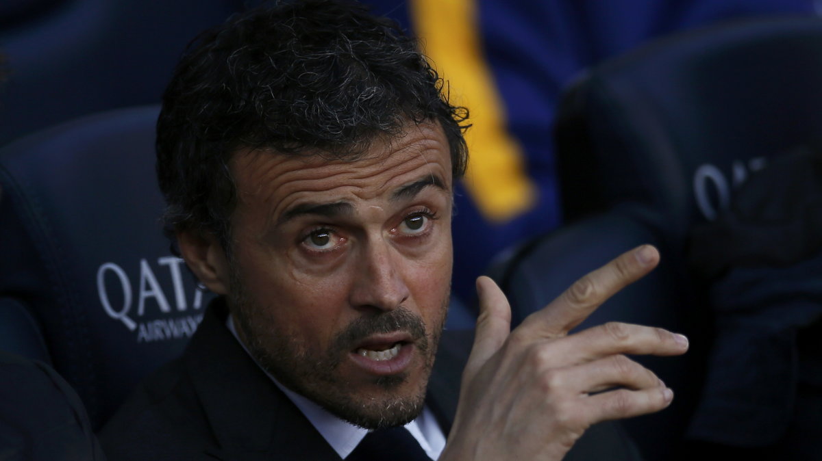 Trener FC Barcelony Luis Enrique, fot. Albert Gea / Reuters