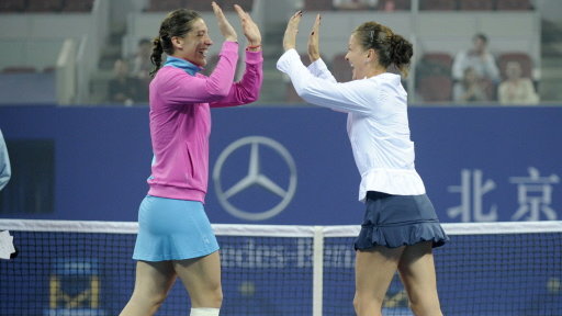 Agnieszka Radwanska i Andrea Petković