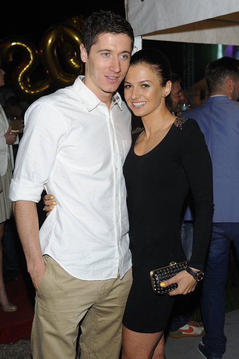 Anna i Robert Lewandowscy