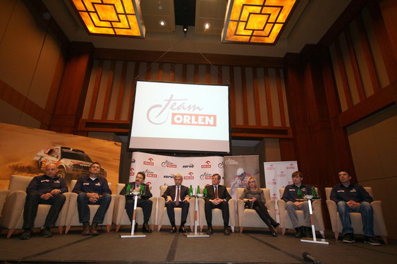 Konferencja Orlen Team przed Rajdem Dakar 2011