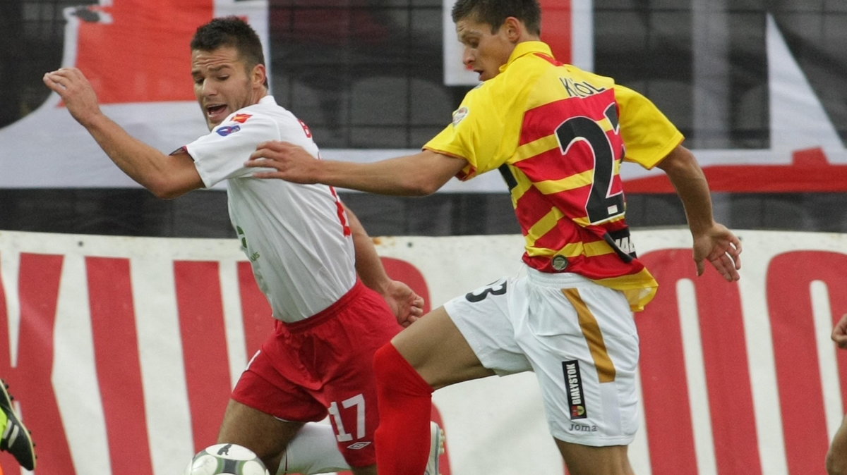 PIŁKA NOŻNA LIGA POLSKA ŁKS JAGIELLONIA