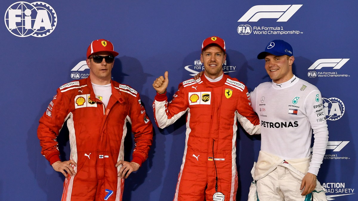 Ferrari. Vettel Raikonen Bottas