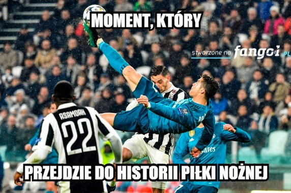 Liga Mistrzów: Real Madryt pokonał Juventus Turyn - memy fot. Internet