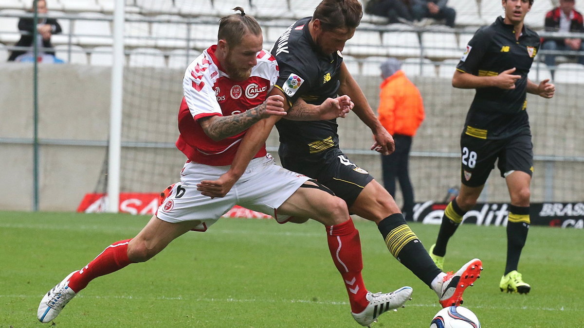 Grzegorz Krychowiak, fot. AFP PHOTO / VANO SHLAMOV