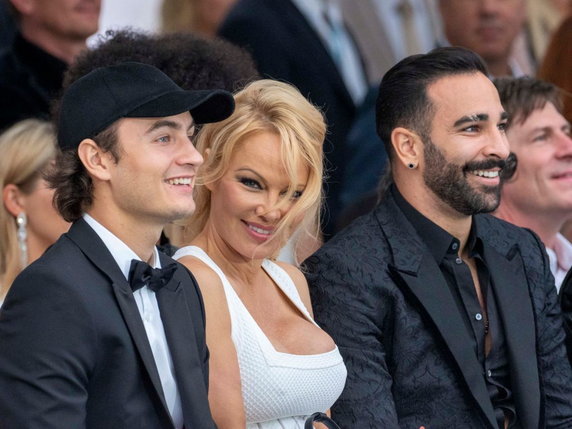 Pamela Anderson i Adil Rami