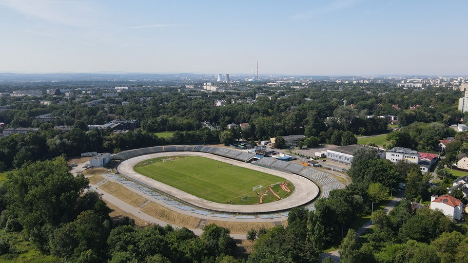 Tor żużlowy w Krakowie (fot. Speedway Kraków/Facebook)