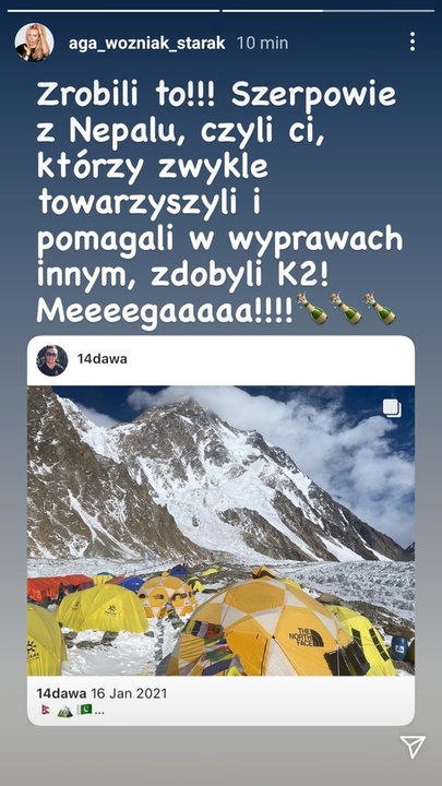 K2 zdobyte zimą. Znane osoby komentują wyczyn Nepalczyków