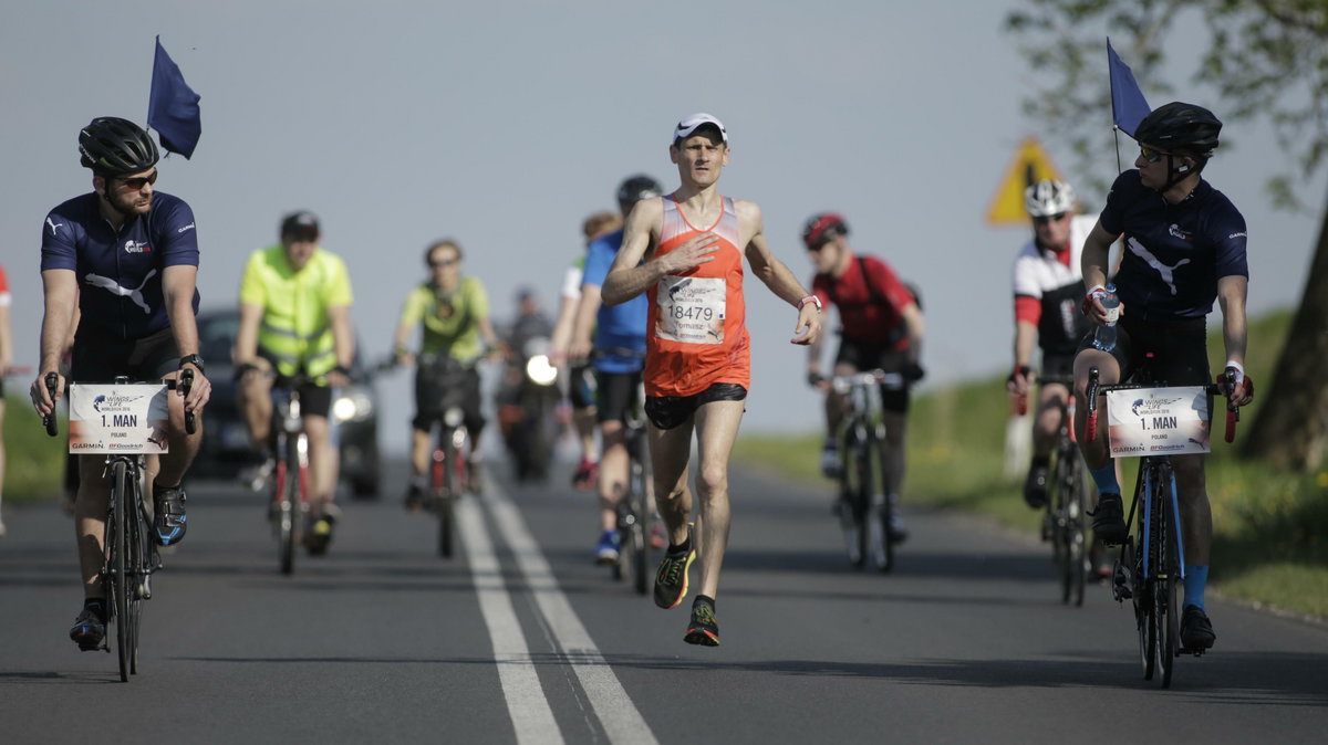 Tomasz Walerowicz w maju wygrał polską edycję Wings for Life World Run