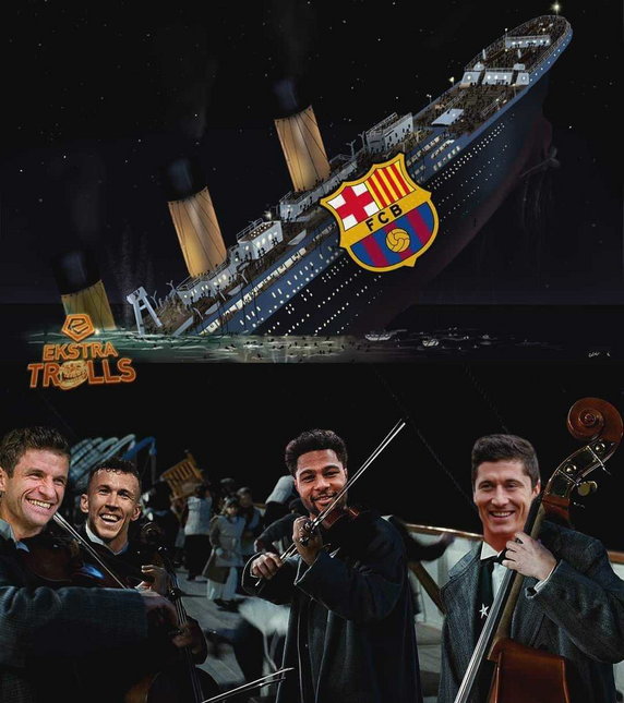 Memy po meczu Bayern Monachium — FC Barcelona