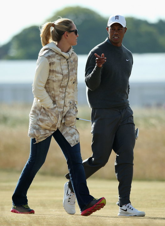 Tiger Woods i Lindsey Vonn