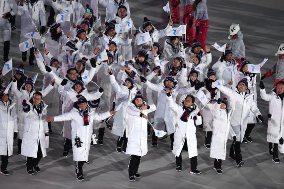 epa06508341 - SOUTH KOREA PYEONGCHANG 2018 OLYMPIC GAMES (Opening Ceremony - PyeongChang 2018 Olympic Games)