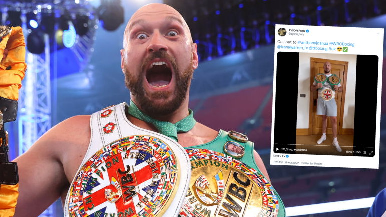 Tyson Fury zamierza szybko wrócić na ring