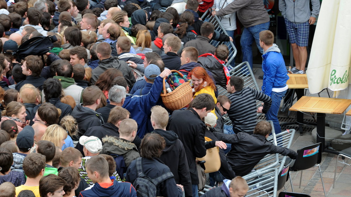 Walka o wejściówki na treningi - Kraków