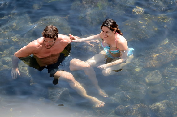 Kelly Brook i Thom Evans