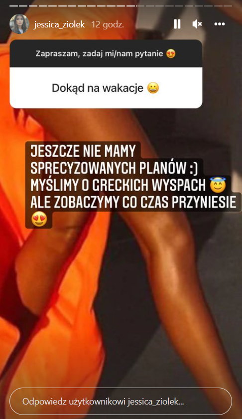 Jessica Ziółek odpowiadała na pytania fanów