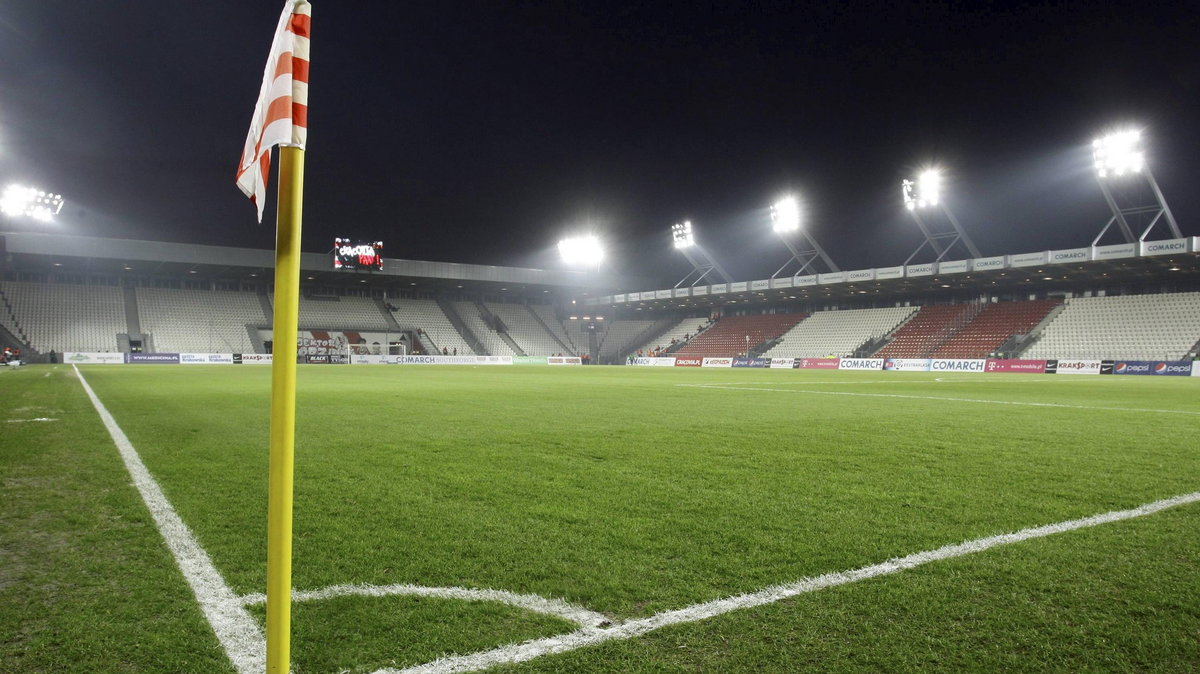 Cracovia, stadion, widok