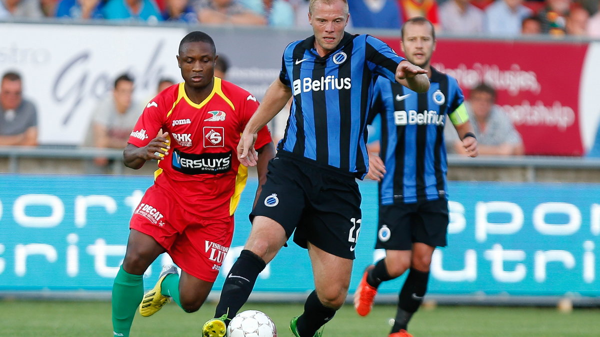 Eidur Gudjohnsen w barwach Club Brugge