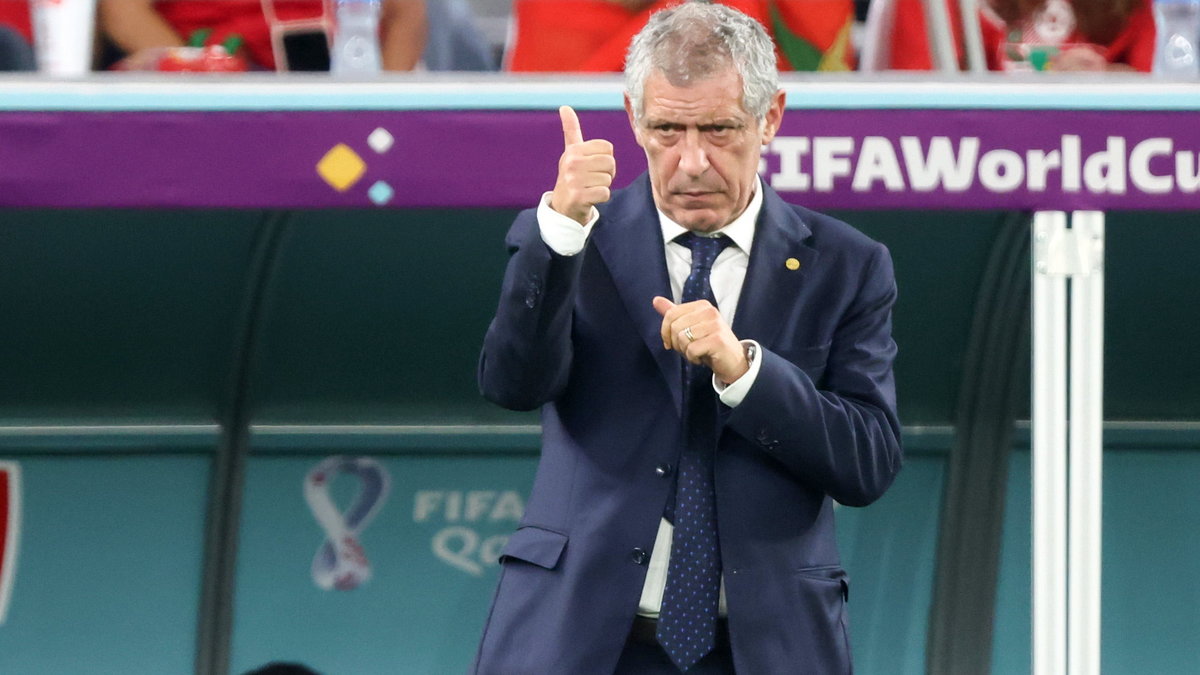 Fernando Santos podczas mistrzostw świata w Katarze