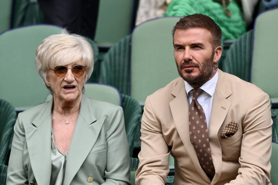 David Beckham na Wimbledonie
