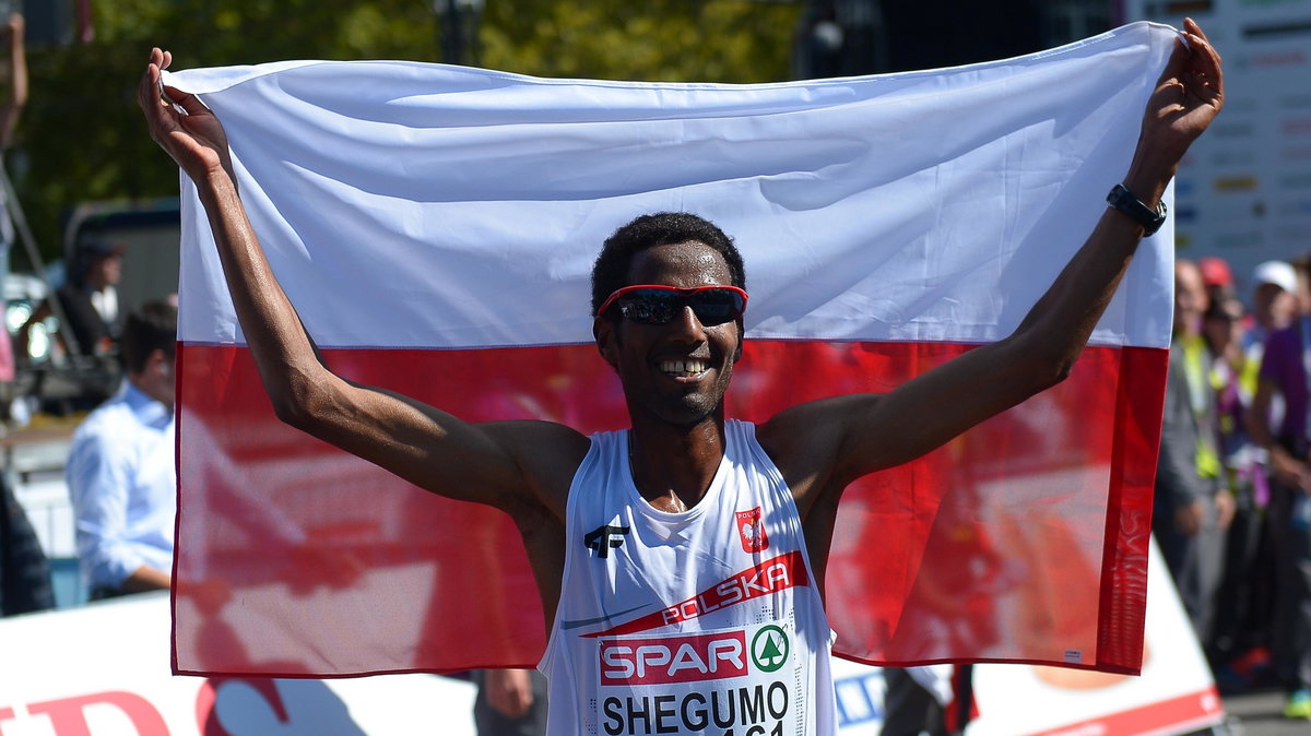 Yared Shegumo zdobył dla Polski medal w maratonie na ostatnich ME w Zurychu