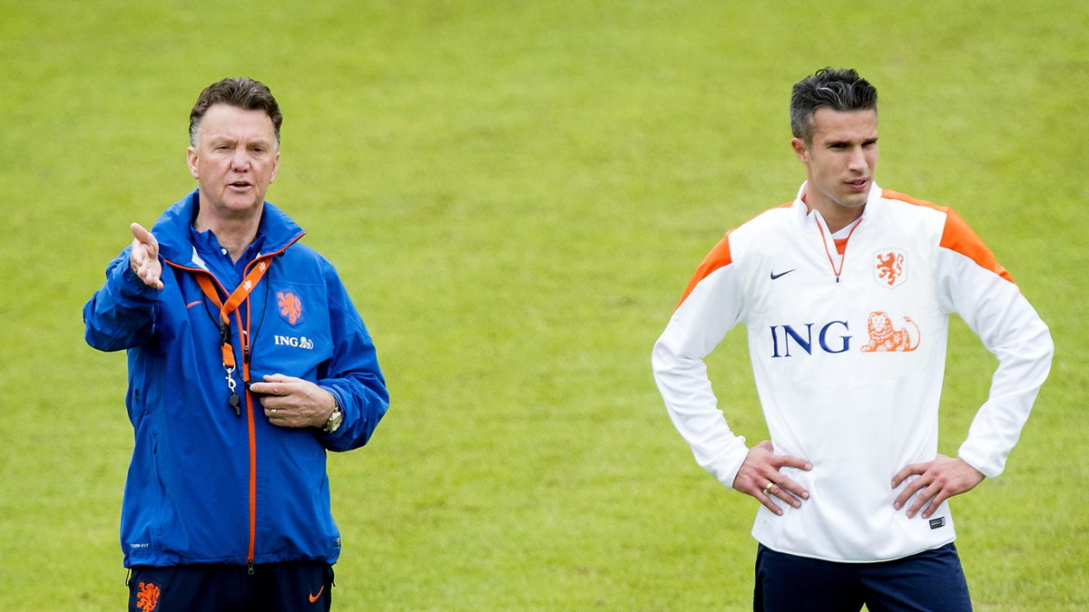 Louis van Gaal i Robin van Persie 