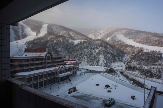 NKOREA-TOURISM-LEISURE-SKI-DIPLOMACY