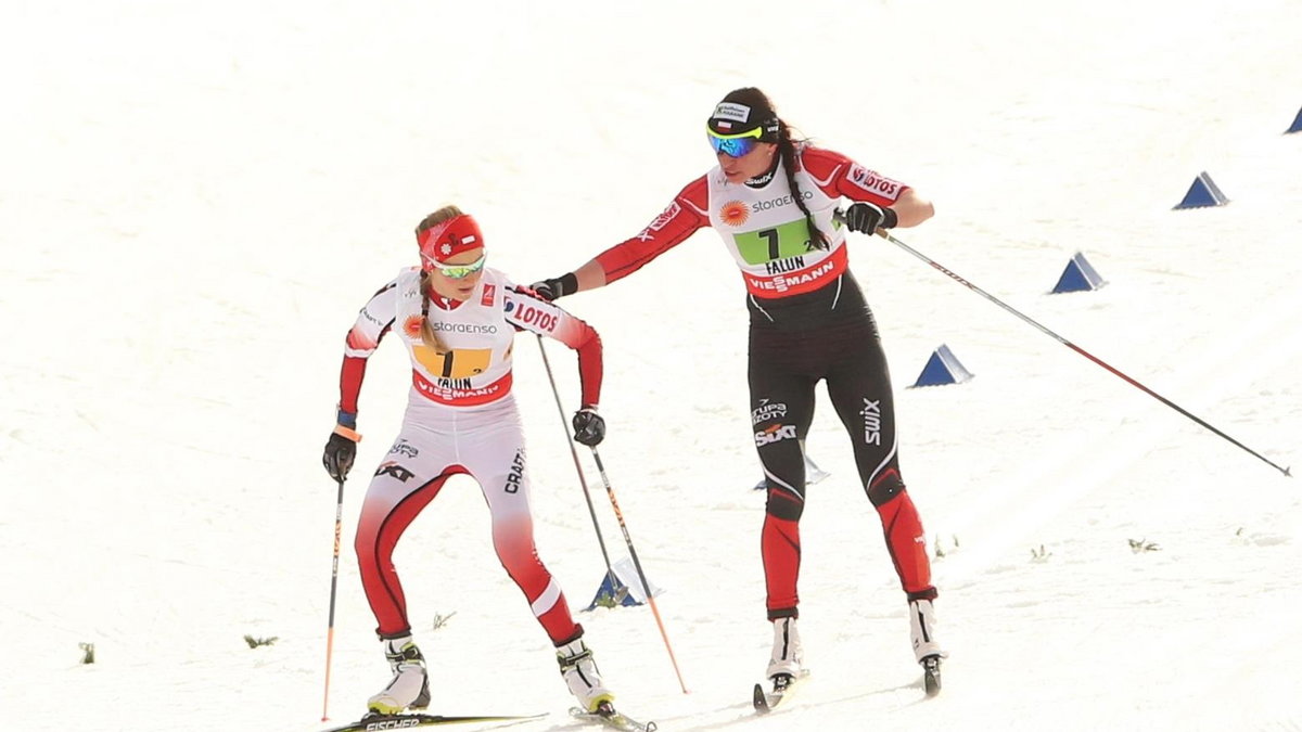 Ewelina Marcisz i Justyna Kowalczyk