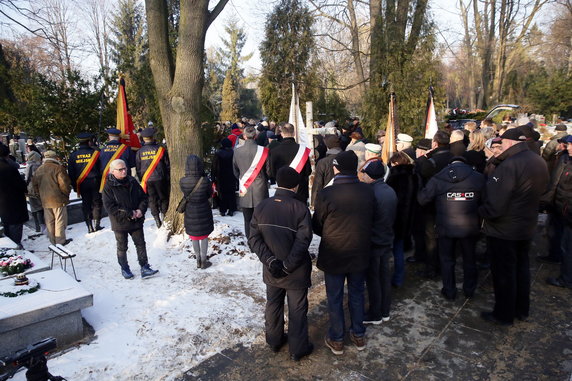 WARSZAWA BOGDAN TUSZYŃSKI UROCZYSTOŚCI POGRZEBOWE (uroczystości żałobne)