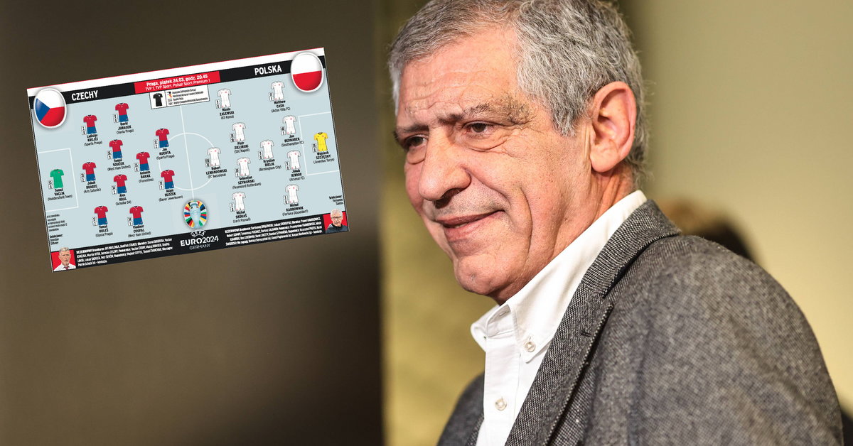 Fernando Santos are un plan.  Așa putem juca cu cehii.  Aici este configurația