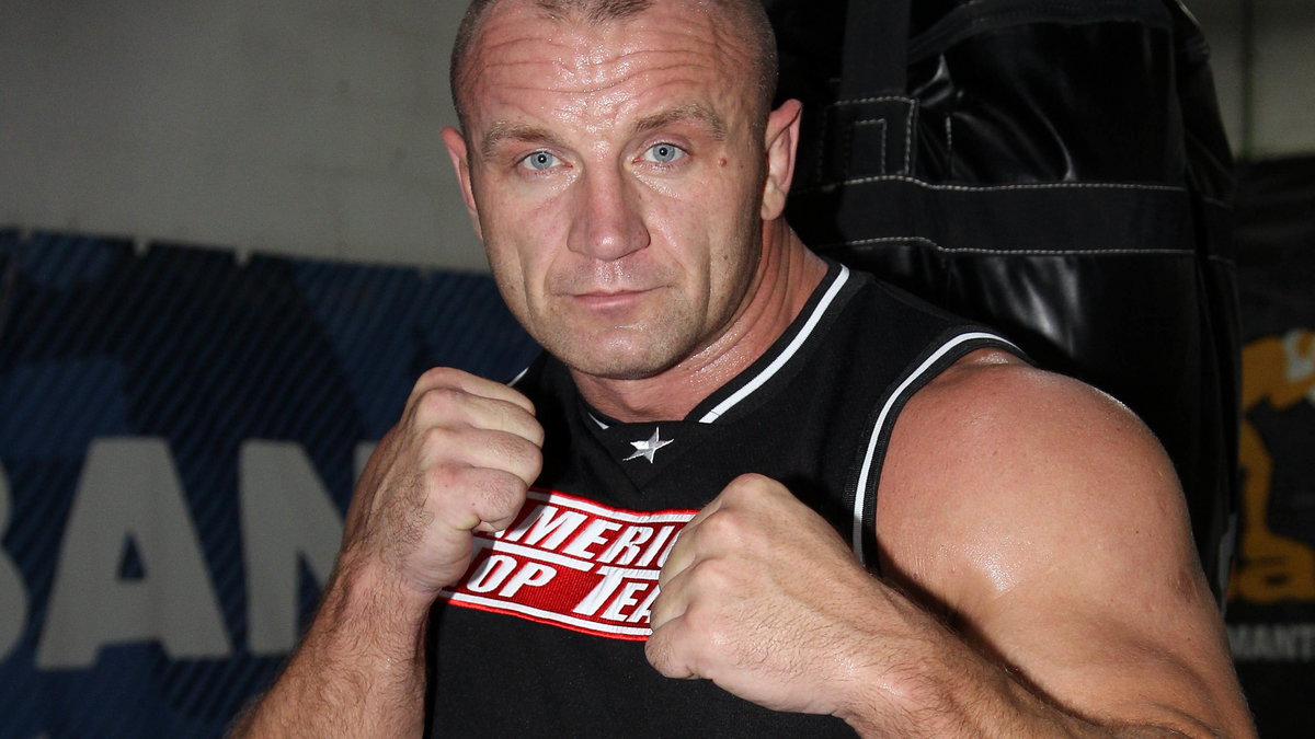 Trening Mariusza Pudzianowskiego