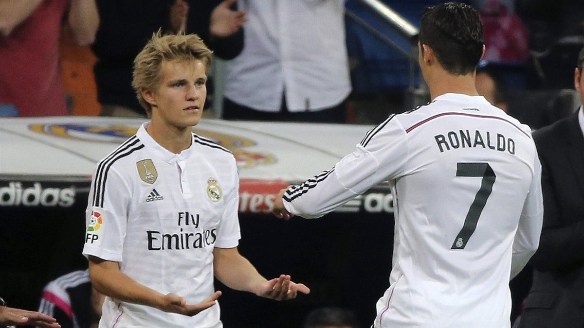 Martin Odegaard i Cristiano Ronaldo