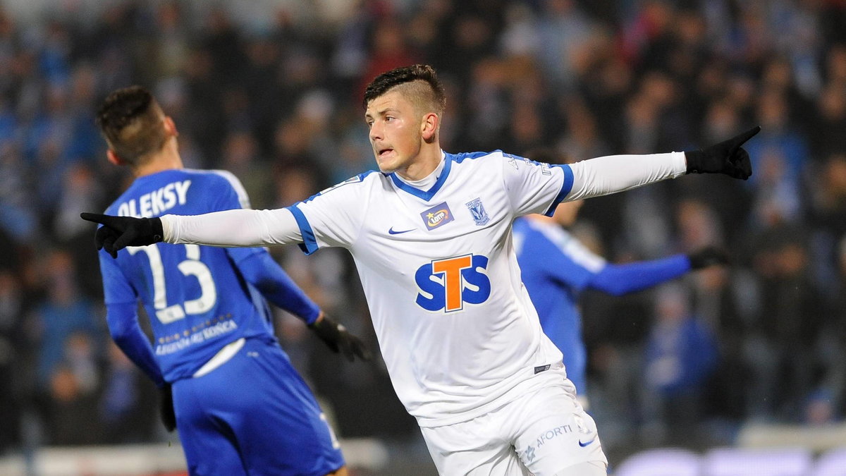 Pilka nozna. Ekstraklasa. Ruch Chorzow - Lech Poznan. 04.11.2016