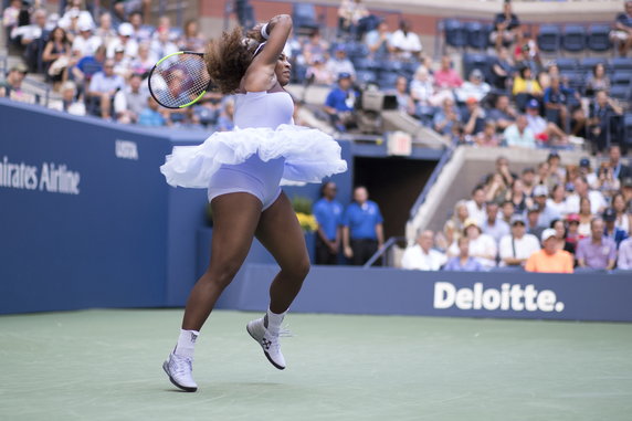 Serena Williams podczas US Open 2018