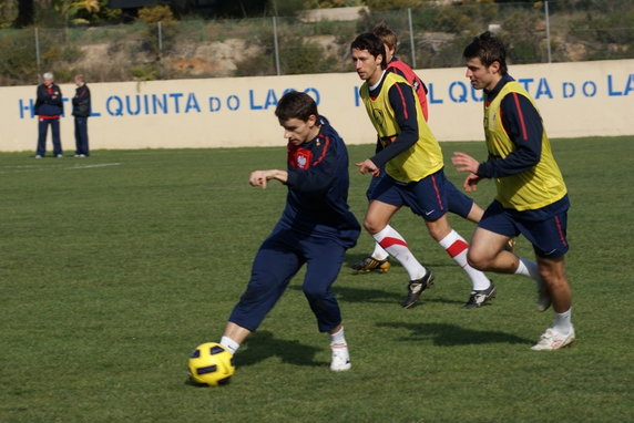 Trening polskiej kadry w Quinta de Lago w Portugalii