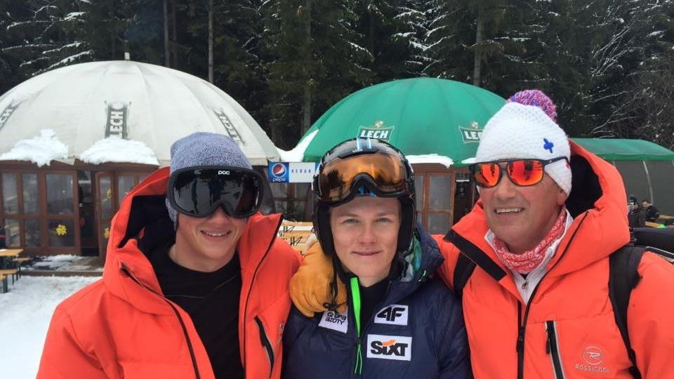 jacek Wyporek Piotr Habdas Jakub Wyporek Mistrzostwa Polski Juniorow 2016 narciarstwo alepejski