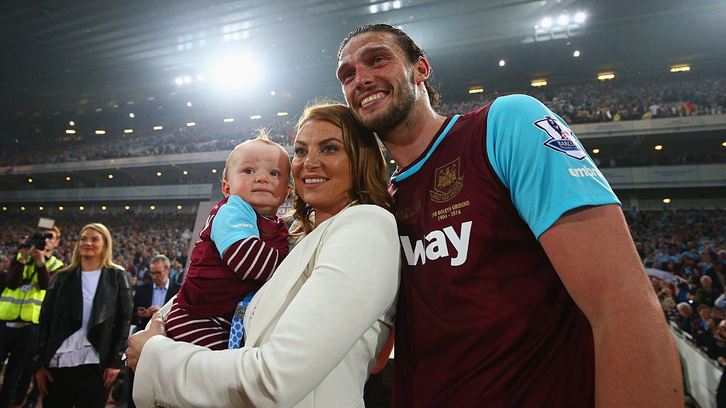 Billi Mucklow i Andy Carroll