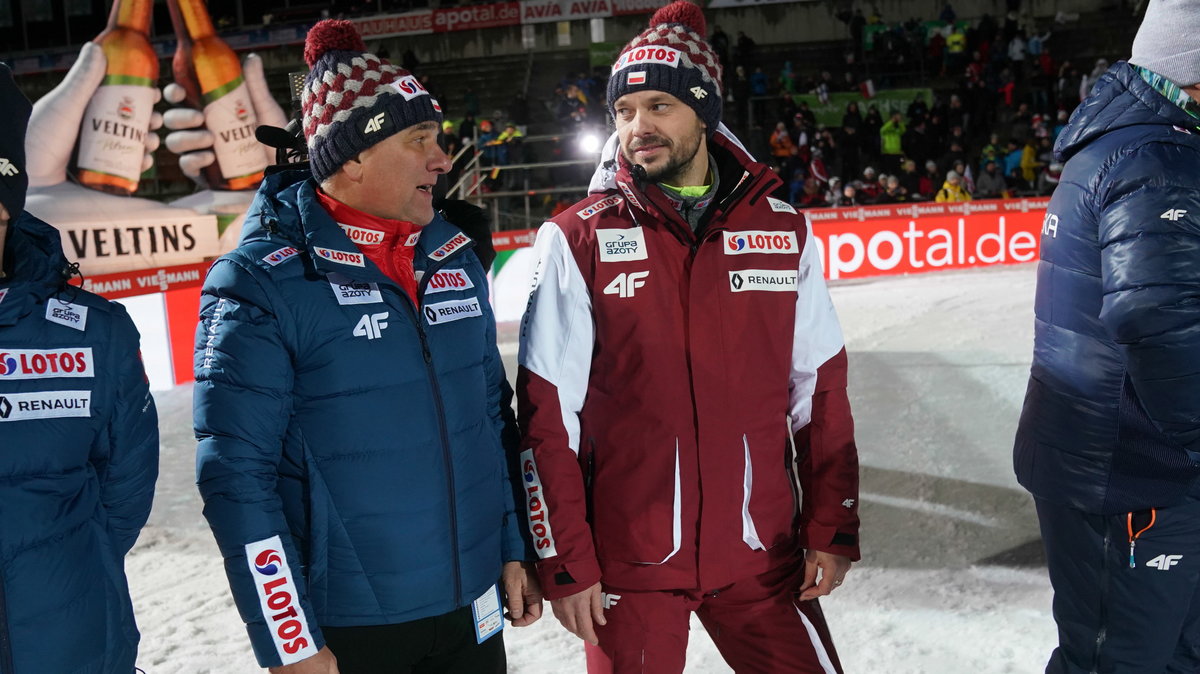 Zbigniew Klimowski (po lewej stronie) i Michal Doleżal