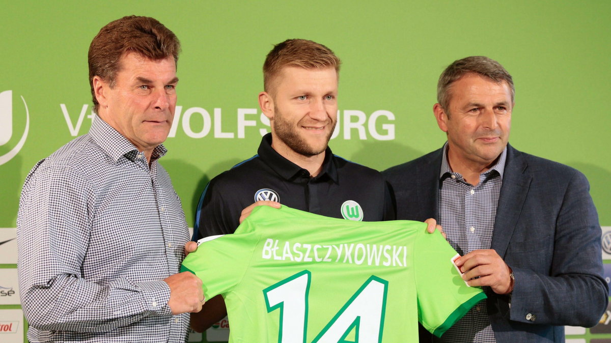 VfL Wolfsburg presents new player Jakub Blaszczykowski