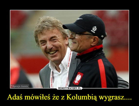 Mundial 2018: memy po meczu Polska - Kolumbia