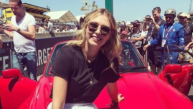 Maria Sharapova na Le Mans