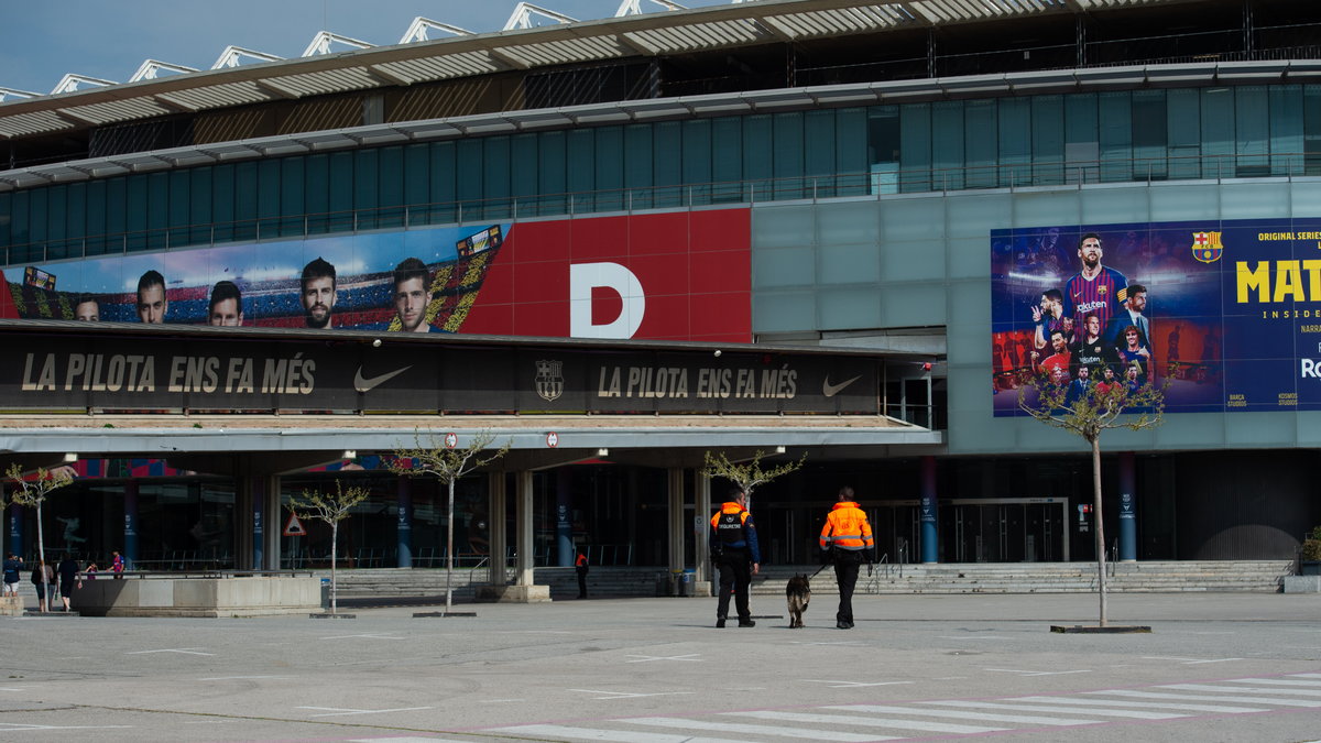 Okolice stadionu Camp Nou, Barcelona