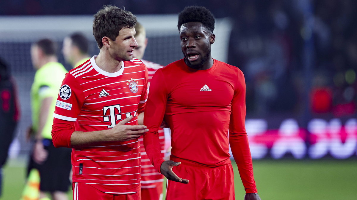 Thomas Mueller i Alphonso Davies